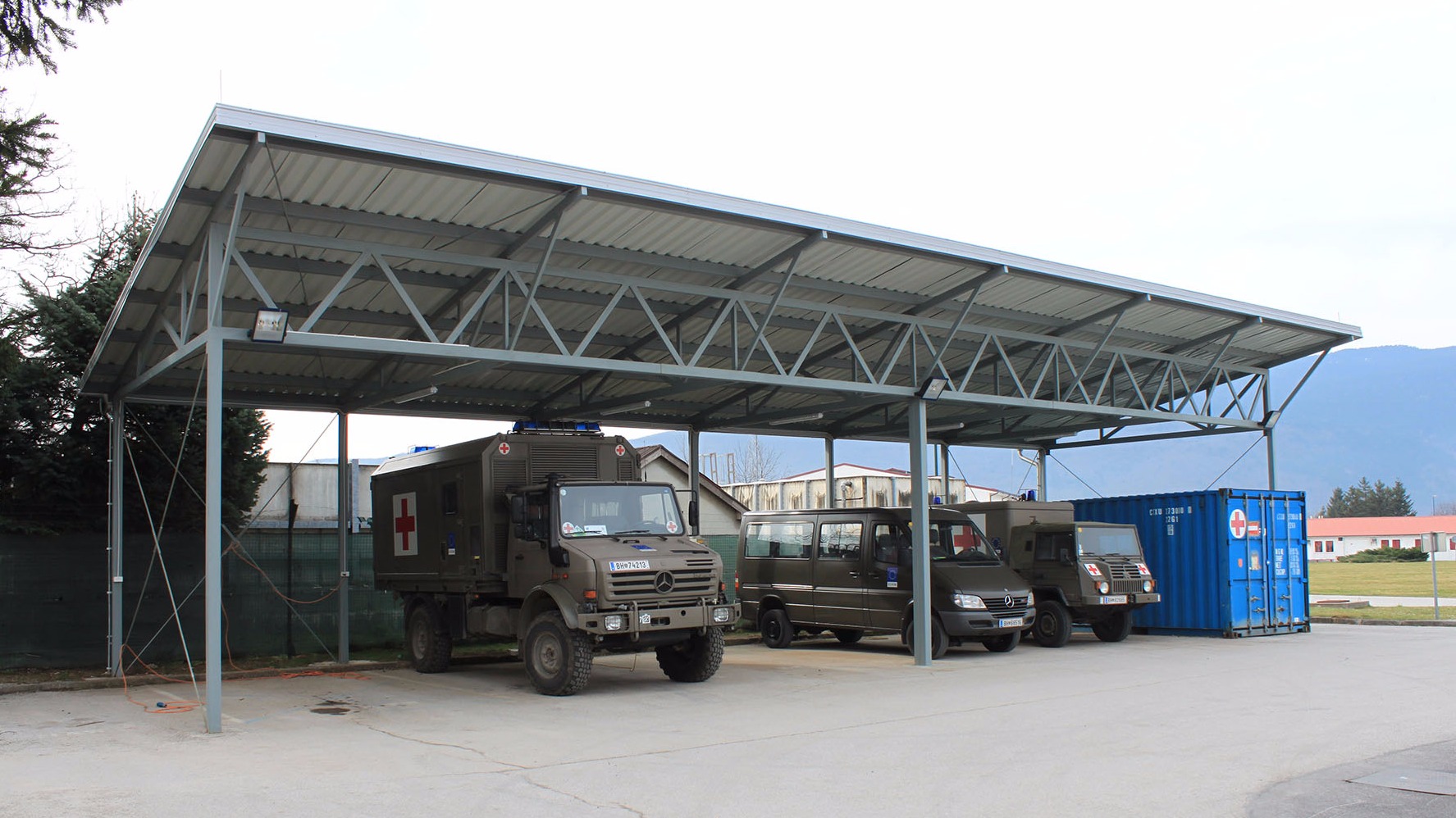 Eufor čelična konstrukcija